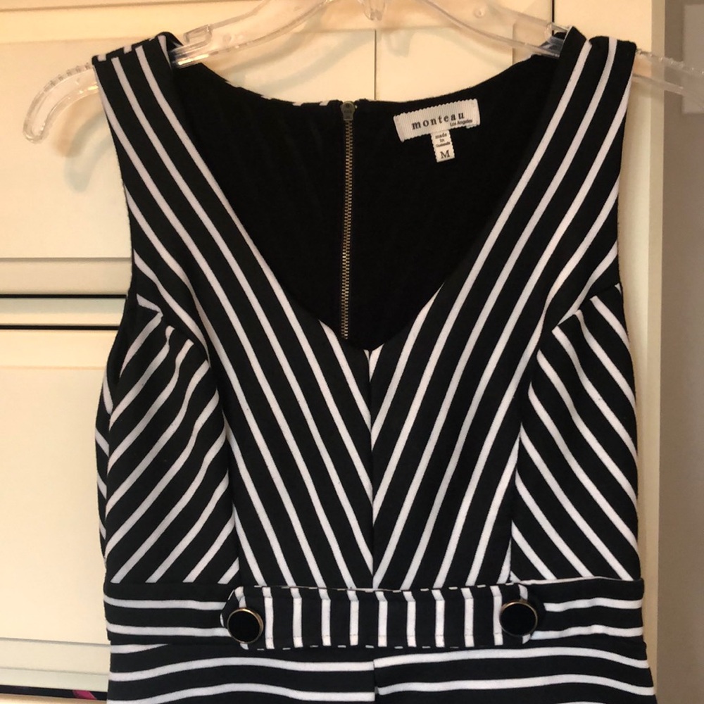 Monteau Striped Dress